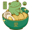 Kawaii Ramen Frog