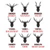 Umorismo della renna: da Dasher a Rudolph con
