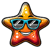 cooler Seestern Stern