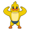 Duck Bodybuilder Musculation