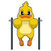 Duck Bodybuilder Pull-ups Bodybuilding