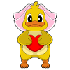 Duck Bridal Heart Wedding