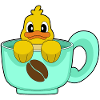 Ente Tasse Kaffee