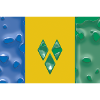 Drapeau Pays Saint-Vincent-et-les-Grenadines
