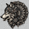 Wild wolf