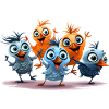 The Feathered Frenzy