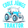 Coole Jungs fahren Traktor