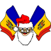 Santa Claus flag Moldova