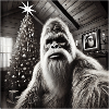 Funny Bigfoot Sasquatch Christmas