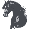 Black Horse Silhouette