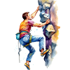 Rock climbing