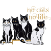no cats no life
