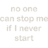 no one