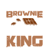 Brownie eating King