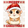 Hamster Moche Noël Noël Doux