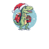 Dinosaure Noël Sant-O-Saurus