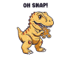 Dinosaur Christmas Snap!