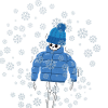 Way too cold skeleton
