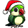 Parrots Christmas