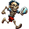 Rugby Skeletons