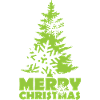Christmas Fir Christmas Tree Snow Flake