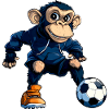Fussball Schimpanse