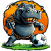 Hippos Football / Footballers Hippopotamus