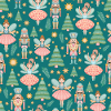 Whimsical Nutcracker Ballet Pattern