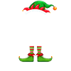 Camicia I'm The Chatty Elf abbinata al Natale in famiglia