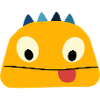 happy dino