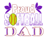 Proud Softball Dad