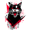 Cat Wildcat Street Art