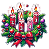Advent wreath