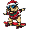 Labrador Chien Noël Drôle