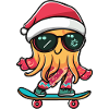 Jellyfish Christmas Funny