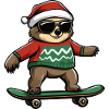Sloth Christmas Funny