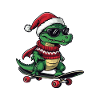 Dragon Christmas Funny