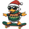 Duck Christmas Funny