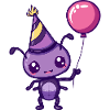 Ant Birthday Comic Cute