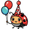 Ladybug Birthday Comic Cute