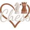 Chess Player Heart Chess