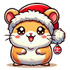 Hamster Christmas