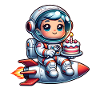 Anniversaire astronaute