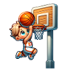 Basketball Dunking
