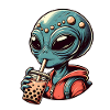 Alien Bubble Tea