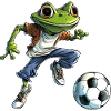 Frösche Fussball