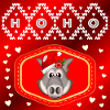 CHRISTMAS WILD ANIMALS WILD BOARS