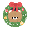 Brown Bear Christmas