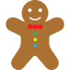 Funny Christmas Gingerbread Man