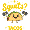 Funny Taco Fitness Design